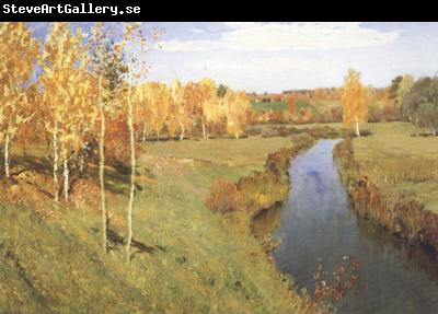 Isaac Ilich Levitan Golden Autumn (nn02)